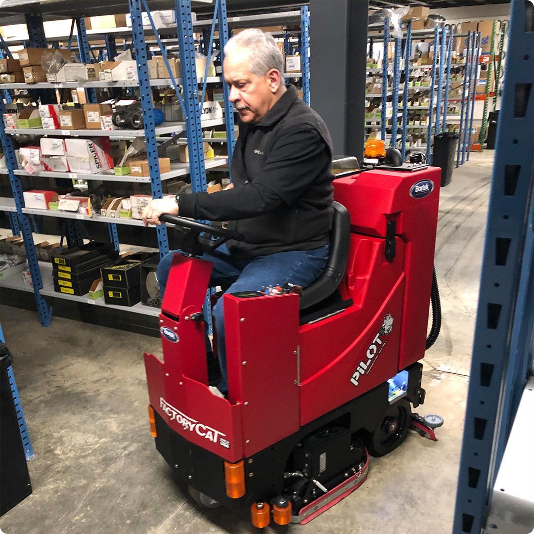 FactoryCat Ride On Floor Scrubbers Pilot parts department concrete - https://assets.factorycat.com/demoImages/2024/august/Pilot-Ride On Floor Scrubbers-parts department-concrete-Philadelphia-USA-209.jpg - 1080 - 1080 - 209 Pilot Ride On Floor Scrubbers Pennsylvania Auto Repair